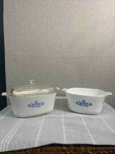Vintage corning ware blue - vintage,