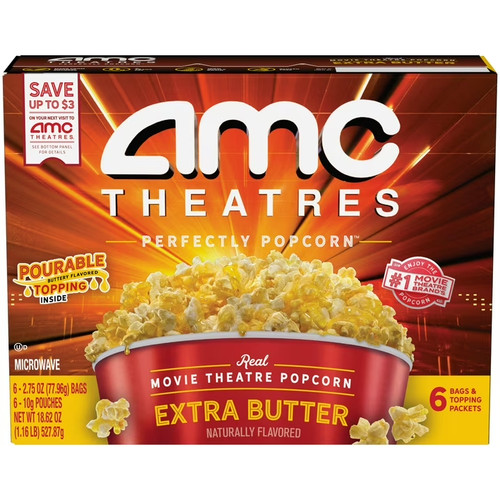 Amc theatres microwave popcorn - theatres,